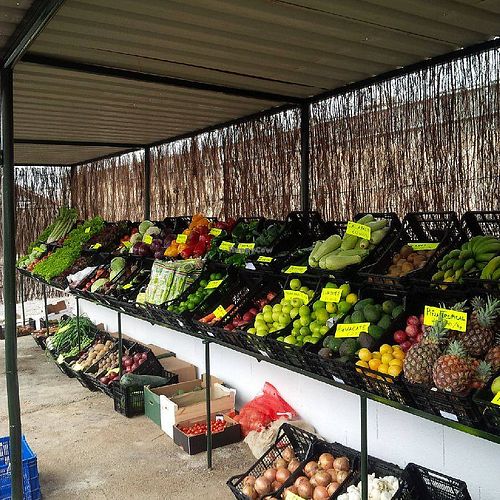 fruit shop at Finca La Caldera in Tenerife