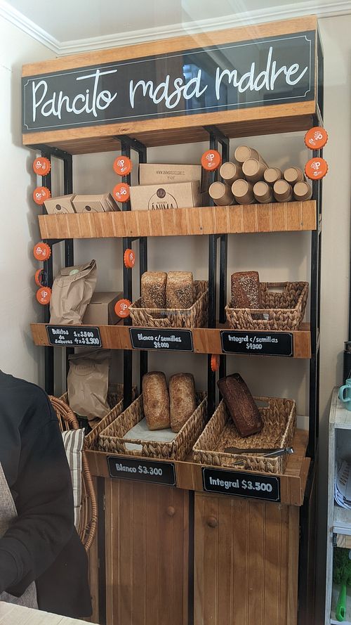 Artisinial breads at Anima Pastelería in Vina Del Mar