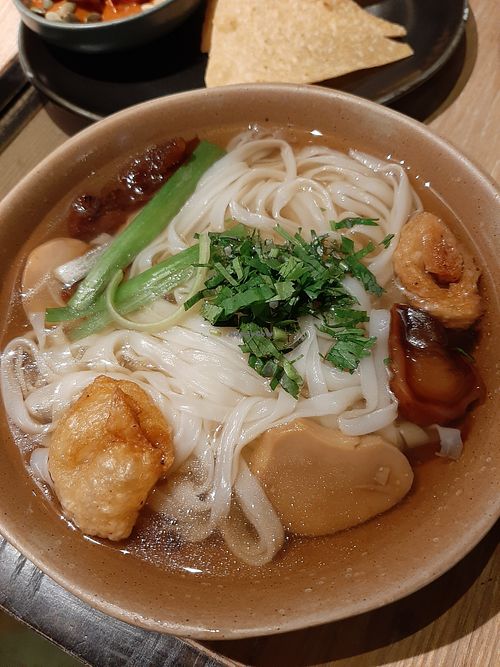 vegan Pho at Sadhu in Hanoi