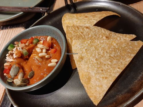 Tortilla chips at Sadhu in Hanoi