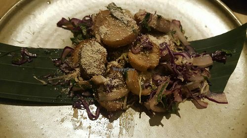 This salad was a bit salty... at Sadhu in Hanoi