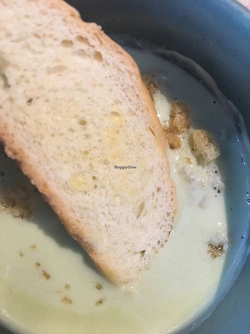 Young Asparagus Soup at Sadhu in Hanoi