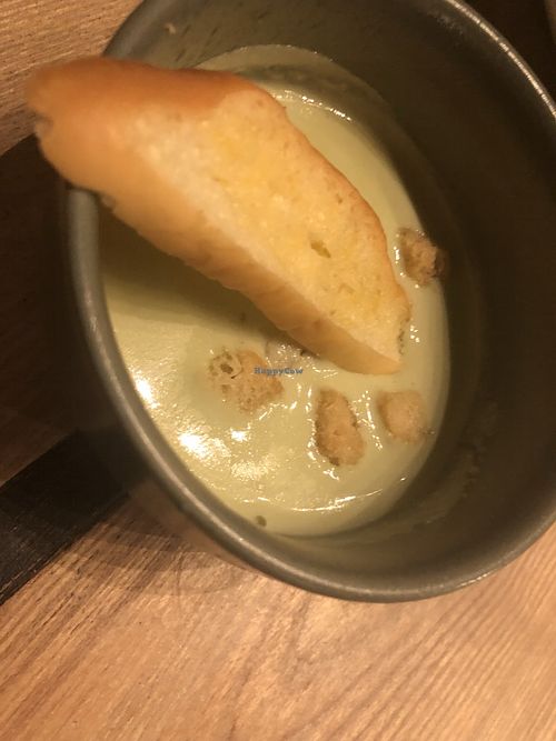 Asparagi soup at Sadhu in Hanoi