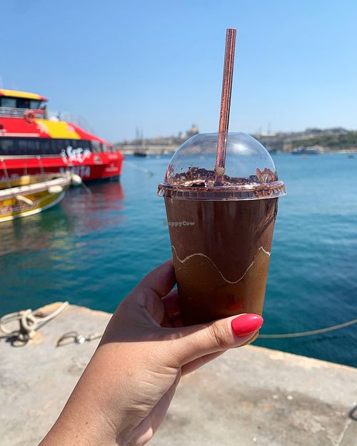 Iced Chocolate! at Caffè Berry in Sliema