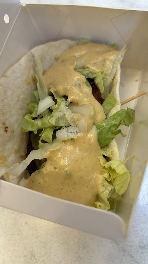 Taco! Yummy  at Lord of the Fries - King St in Melbourne