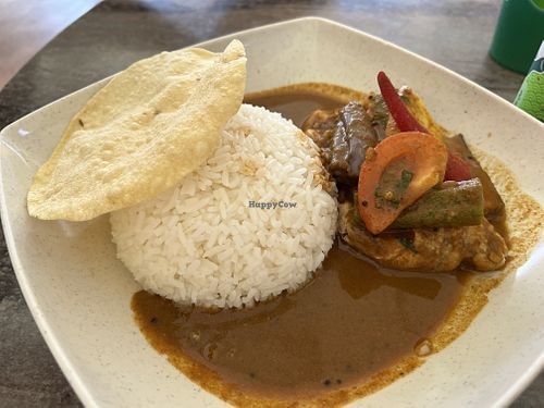 Assam fish $6  at Lin Lin Vegetarian Delight 霖霖素食 in East Singapore