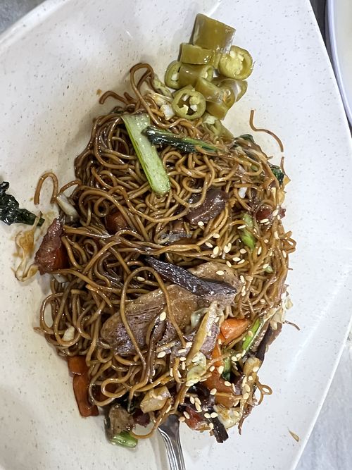 Hong Kong mee 7.5/10  at Lin Lin Vegetarian Delight 霖霖素食 in East Singapore