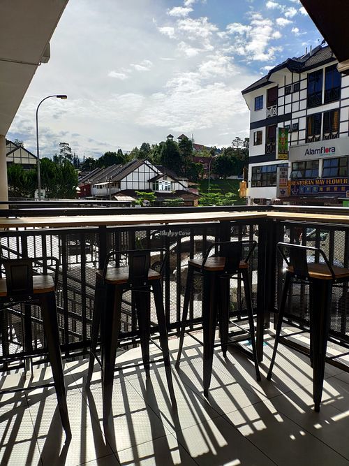 Nice view at The Mossy Forest Cafe in Tanah Rata