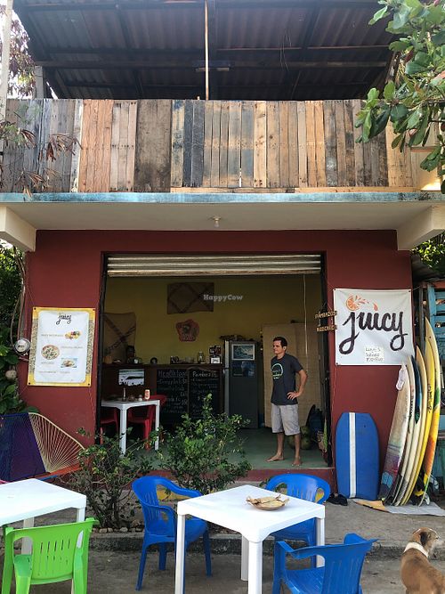 Juicy in the morning.  at Juicy in Puerto Escondido
