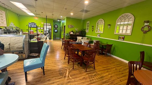 Great dinning area at Vegan Community Kitchen in Apex