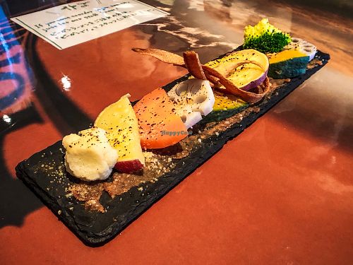 Appetiser board at Mitsuka Bose in Osaka