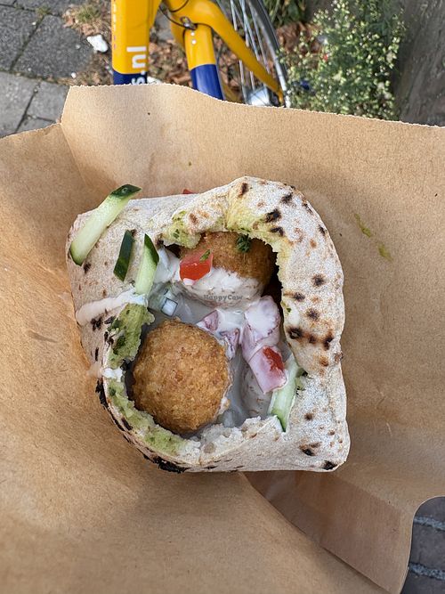   at Dr. Falafel in Amsterdam