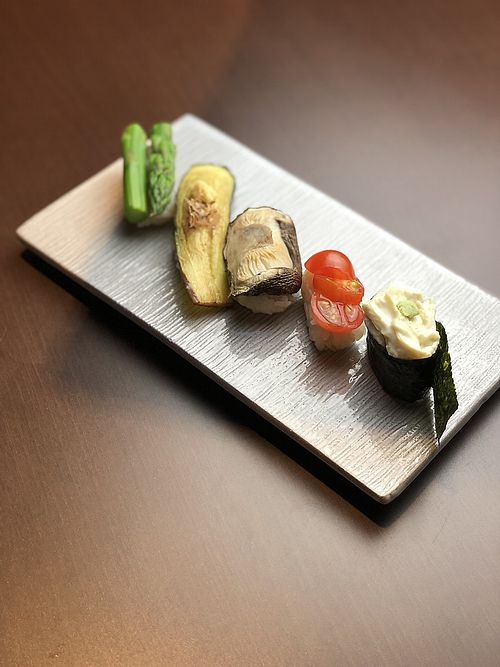 vege sushi at Mawaranai Kaiten Sushi-Ichizyu in Chiba