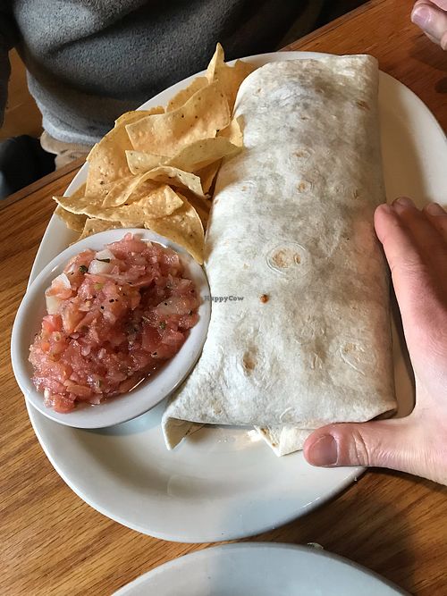 Burrito at The Mex in Ellsworth