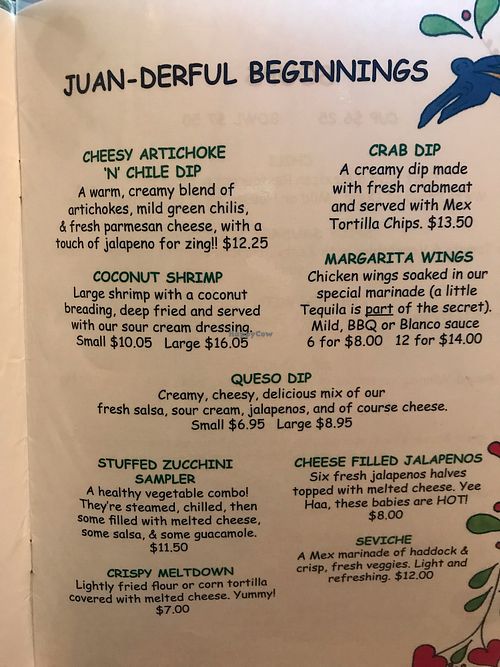 Apps menu at The Mex in Ellsworth