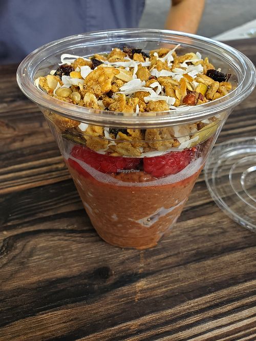 Chia seed pudding at Tellers in Bradenton