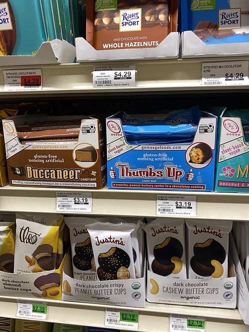 Vegan Chocolates  🍫 Available!  at Berkeley Bowl in Berkeley