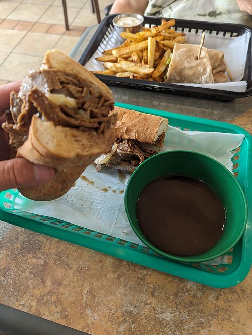 Roast Beef Dip at Honest Pastures in Virginia Beach