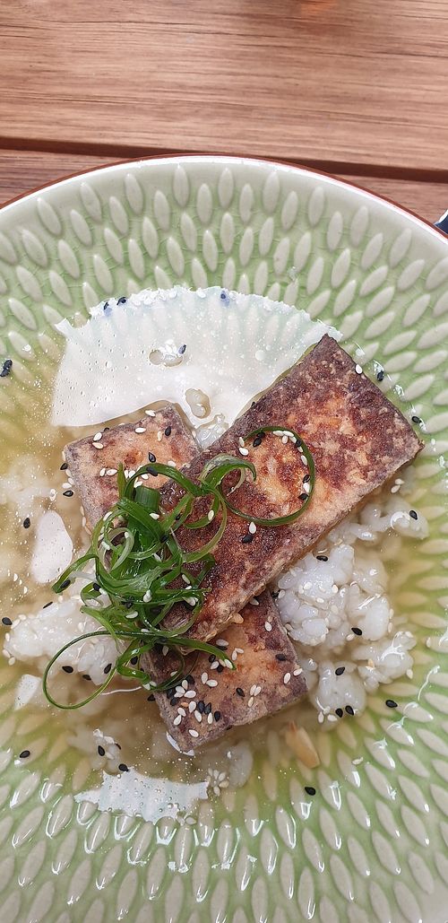 Teryaki tofu at The Carringbush Hotel in Abbotsford