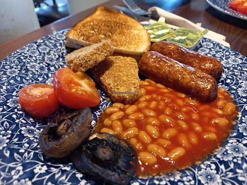 Vegan Breakfast at Royal Victoria Pavilion in Ramsgate