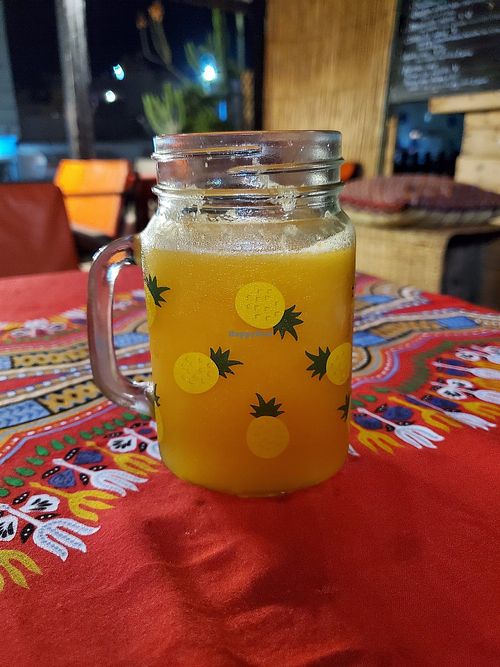 Orange juice at Taghazout Chez Titrite in Taghazout