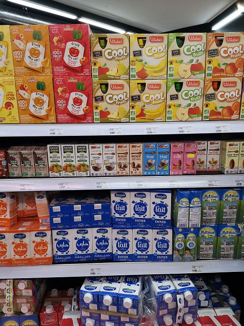 Plant cuisine at Coquillage Market in Casablanca