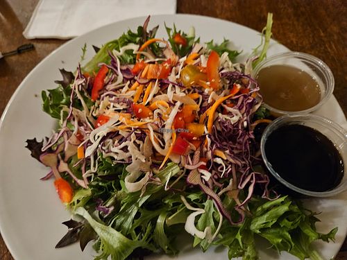 Asian salad at Latitude 45 in Baker City