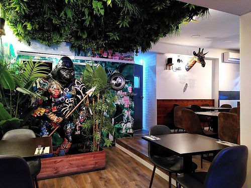 Interior at Kong - Food Made With Compassion in Lisbon