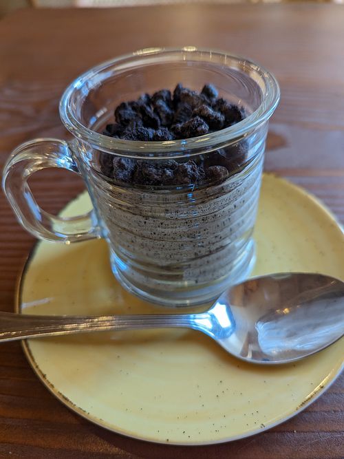 Oreo mousse at Kong - Food Made With Compassion in Lisbon
