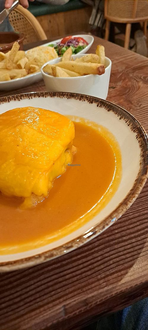 Francesinha at Kong - Food Made With Compassion in Lisbon