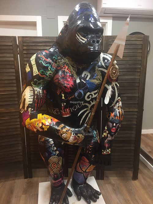 Kong himself at Kong - Food Made With Compassion in Lisbon