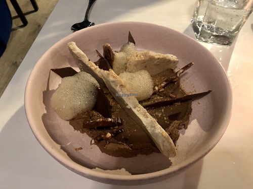 RAW GF tiramisu - so good! at Plant Food + Wine in New York City