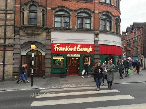 Nottingham King Street at Frankie & Benny's in Nottingham