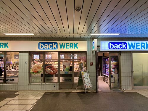 outside at backWERK in Magdeburg