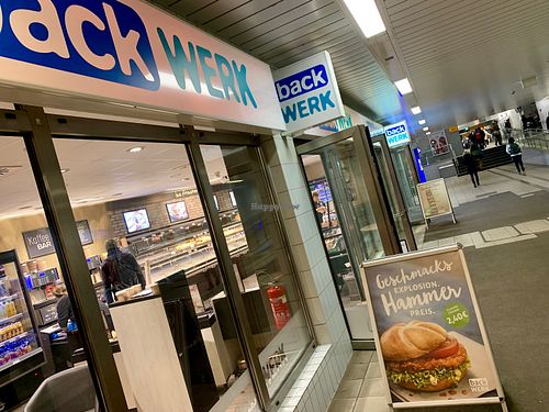 outside at backWERK in Magdeburg