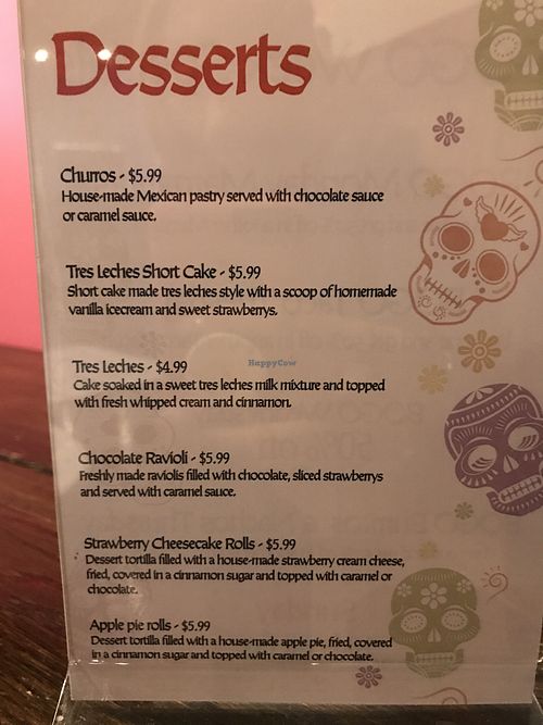 Only the Apple Pie Rolls are vegan  at Catrina's  in Edwardsville