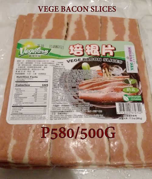 Vege Bacon Slices at Little India - One Pavilion Mall in Cebu