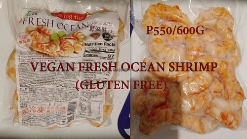 Vegan Fresh Ocean Shrimp (Gluten-Free) at Little India - One Pavilion Mall in Cebu