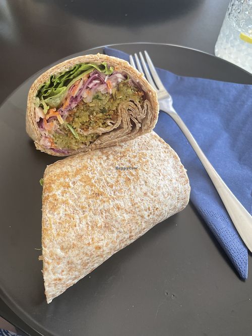 Falafel wrap  at Tavci Kuhna in Lesce