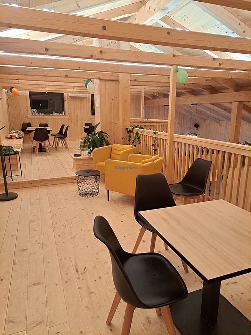 Interior (upper floor) at Tavci Kuhna in Lesce