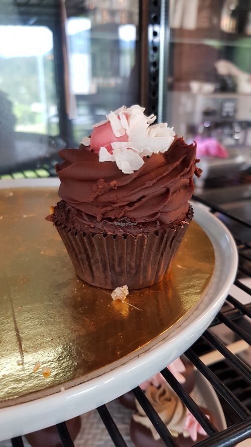 Beautiful cupcake at Tavci Kuhna in Lesce