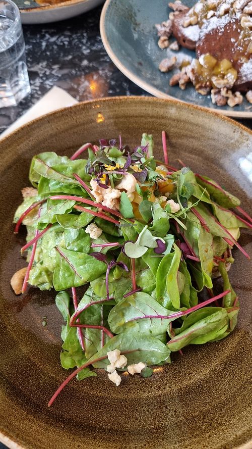 Spicy Mango Avocado (so yum) at Cafe Drechsler in Vienna