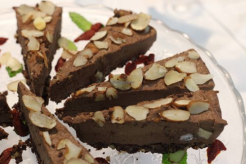 Vegan and Gluten free Chocolate  Cake at Bonjour Marketplace in Richmond