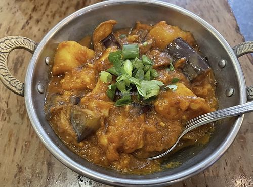 Alu Bhanta vegan  at Himalayan Sherpa Kitchen in Saint Helena