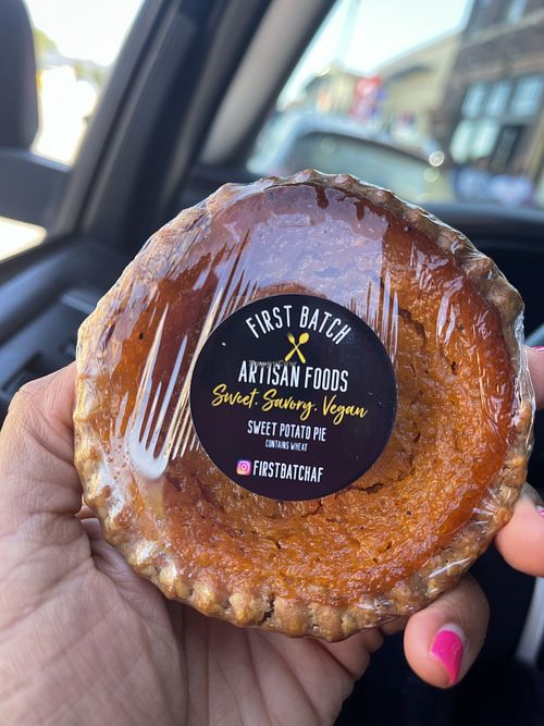 Mini Sweet Potato Pie  at Slutty Vegan in Atlanta