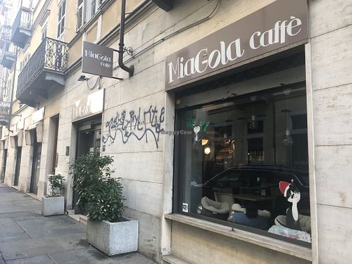 Outside MiaGola Caffè at MiaGola Caffe - Bogino in Turin