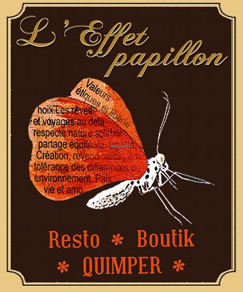 L'effet papillon at L'effet Papillon in Quimper
