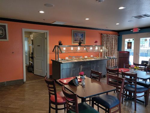 Inside at Govinda's Cafe in Las Vegas