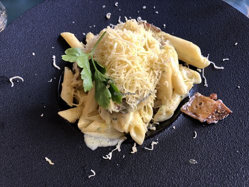 Vegan carbonara  at Utopia in Nice