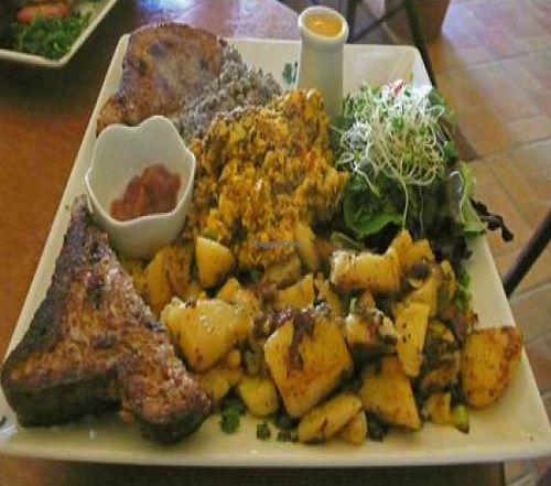 breakfast plate at Stuff I Eat in Inglewood